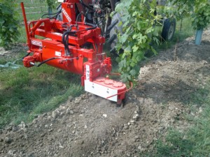 inter row rotary harrow