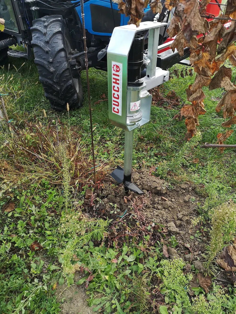 Trivella idraulica per vigneto - Off.mecc. CUCCHI Macchine Agricole